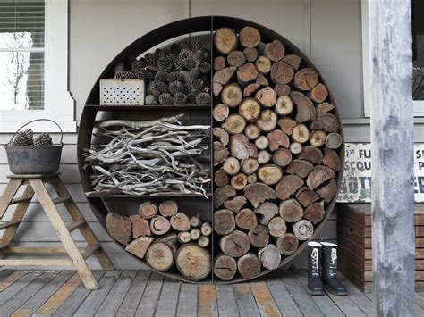 A recess wall can have firewood stacked inside of it. 10+ Best DIY Indoor Firewood Rack and Storage Ideas Images