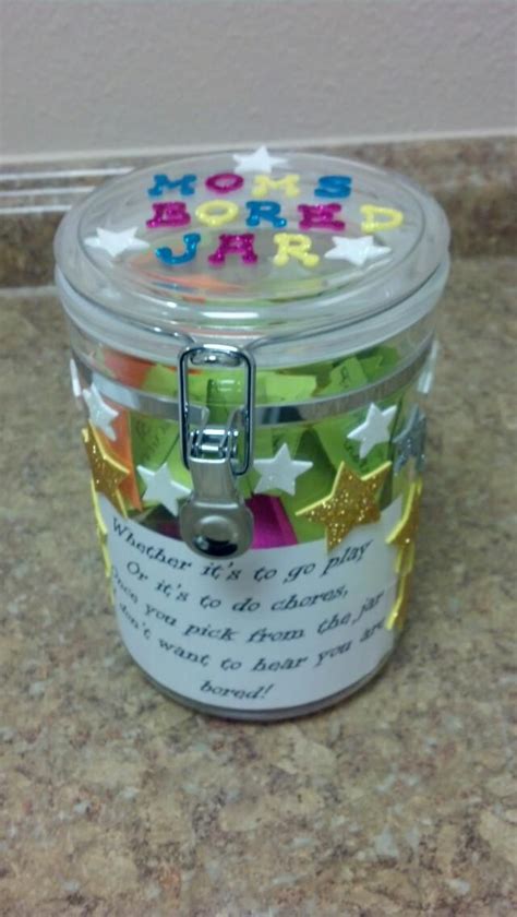 The Mom Im Bored Jar Bored Jar Crafts To Do When Your Bored Im