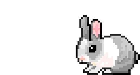 Bunny Jumping Pixel Art Anime Pixel Art Pixel Animation