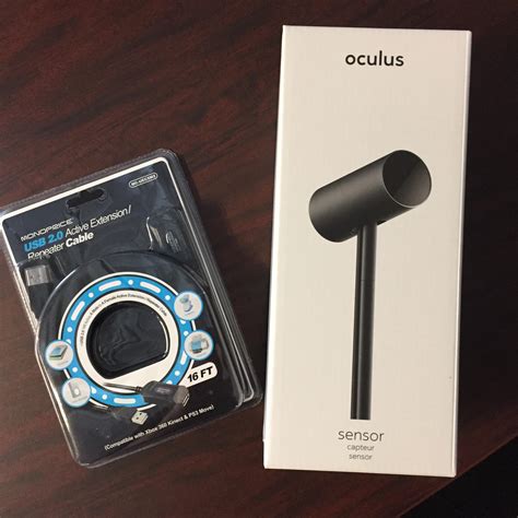 Uploaded:november 27, 2019 at 5:27pm utc. Yay! 3rd Oculus Sensor w/ 16 foot USB Arrived : oculus