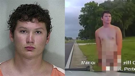 Video Naked Man Arrested In Marion County Youtube