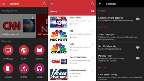No need to install flash player, as mobile tv. Top 10 Free TV Apps for Android Mobile | Watch Live TV ...