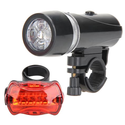 2sets Waterproof Super Bright Cycling Front Rear Bicycle Lights Set