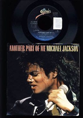 Michael JACKSON Another Part Of Me 7 Inch Vinyl Single U S A EBay