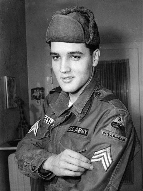 Elvis In The Armymost Handsome Soldier Ever Proud He Was American