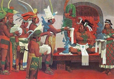 Una excelente recreación de la corte maya de Lakamha o Palenque La
