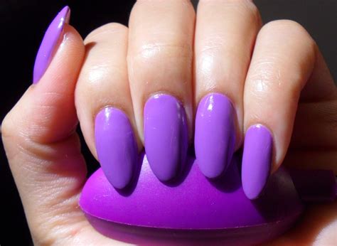 Lilac Acrylic Nails Box T Ombre Purple Lavender Coffin False Nails