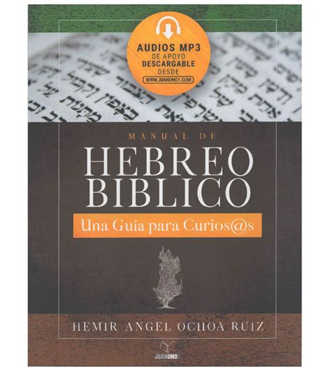 Manual De Hebreo Biblico Una Guia Para Curios S Libreria Peniel