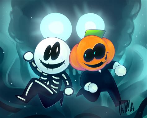 Spooky Month By Canelaqq On Newgrounds