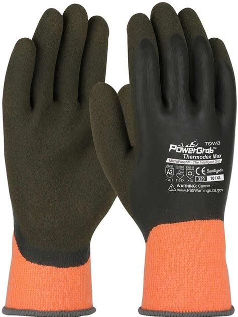 Pip 41 1329 Powergrab Thermodex Hi Vis Seamless Knit Gloves