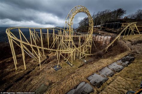 Haunting Images Of Abandoned Amusement Park Ghost Town In