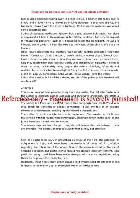 Freelon's essay is well writ t en and well organized. 50 successful harvard application essays | College ...