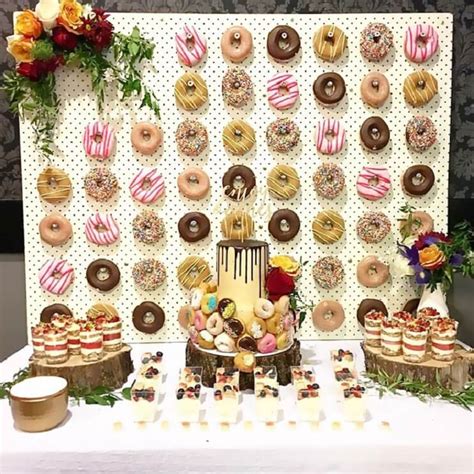paredes de donuts la nueva tendencia en bodas mott pe