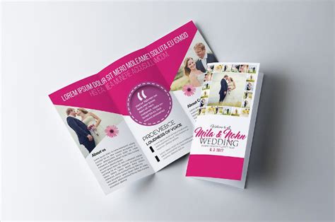Tri Fold Wedding Invitation 17 Free And Premium Download