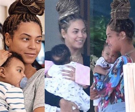 Beyoncé's black is king is a family affair. JayZ & Beyonce ~ SEE The Carter Twins ~ Sir Carter and ...