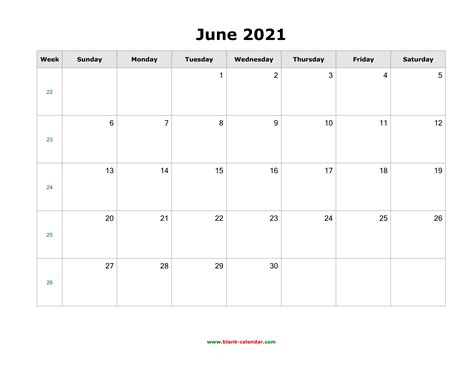 June 2021 Calendar With Us Holidays Calendar 2021