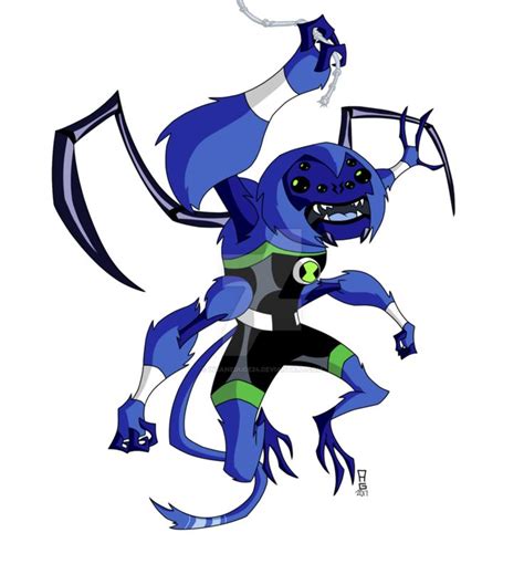 English Name Ghost Arms Fusion Between Four Arms And Ghostfreak