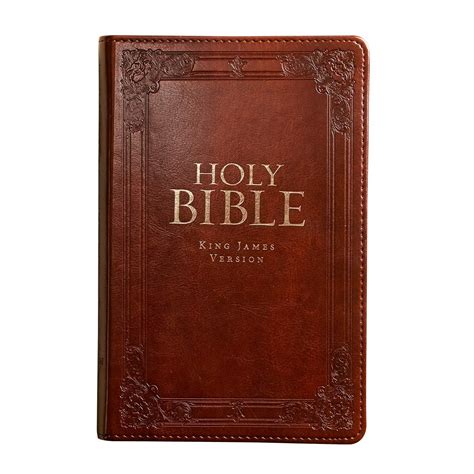 Kjv Holy Bible Standard Bible Burgundy Faux Leather Bible Wthumb
