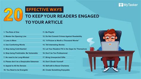 20 Effective Ways To Write Engaging Content Infographic