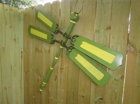 15 Diy Dragonfly With Fan Blades Dragonfly Made Out Of Fan Blades