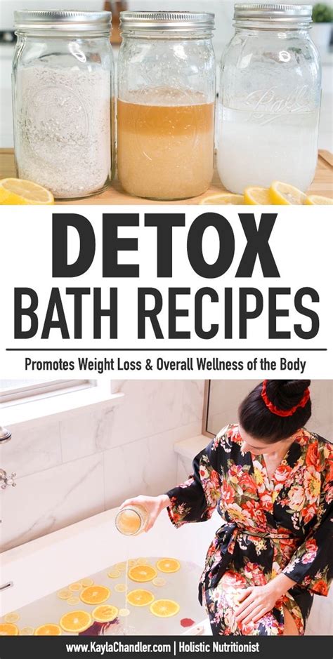 3 Detox Bath Recipes That Promote Weight Loss Relaxation And Overall