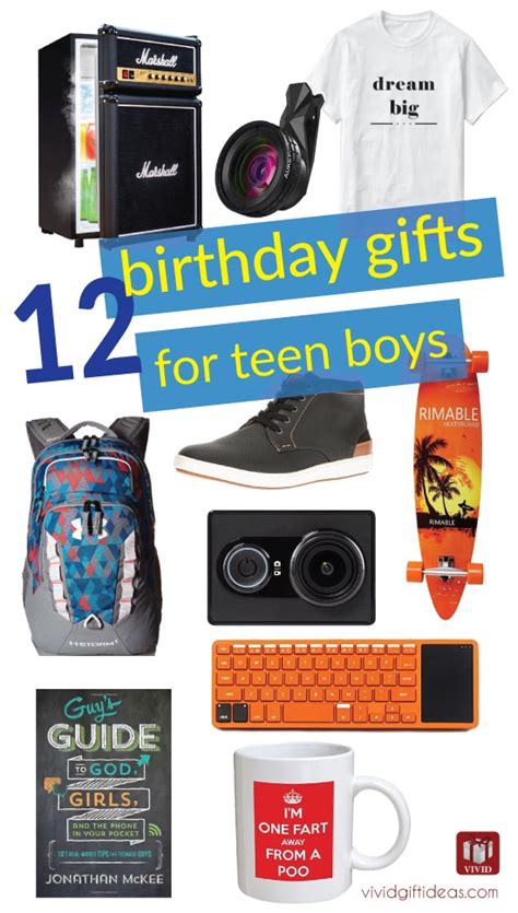 Gift ideas for best friend birthday boy. Best Birthday Gift Ideas for Teen Boys - Vivid's