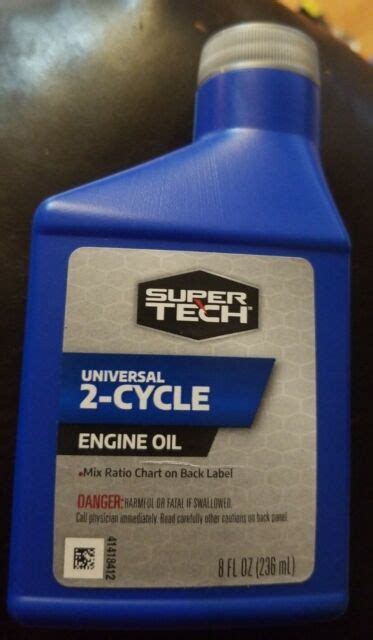 Super Tech Universal 2 Cycle Engine Oil 8 Fl Oz For Sale Online Ebay