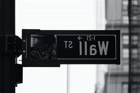 New York Grayscale Photo Of Wall St Signage Money Image Free Photo