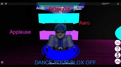 Roblox Dance Your Blox Off Applause Acro YouTube