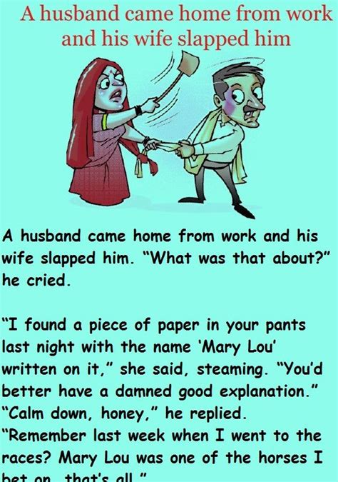 Hilarious Story When A Husband Came Home From Work And Got A Surprise Slap