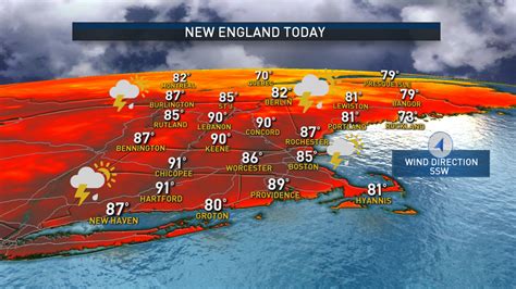 Scattered Strong To Severe Thunderstorms Possible Tuesday Afternoon Necn