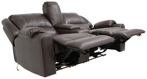 Thomas Payne Seismic Dual Power Reclining Rv Loveseat W Console Heat