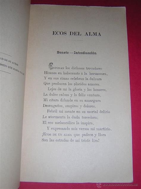 1900 Rafael Abellán Ecos Del Alma Primera Comprar Libros