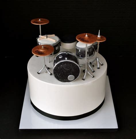 Drum Set Cake Drum Birthday Cakes Birthday Cakes For Men Cakes For