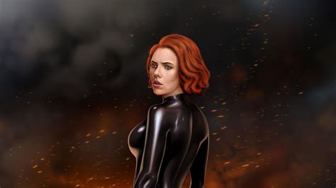 Marvel Black Widow Background Wallpaper 48089 Baltana