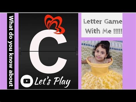 Daniel radcliffe raps blackalicious' alphabet aerobics. Letter C - How much do you know ? | Fun game with alphabet ...
