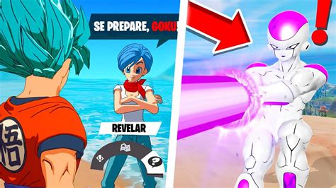 Descobri Todas As Conversas Secretas Do Dragon Ball No Fortnite Youtube