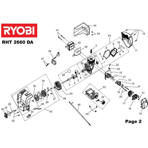 Ryobi Parts List Heat Exchanger Spare Parts
