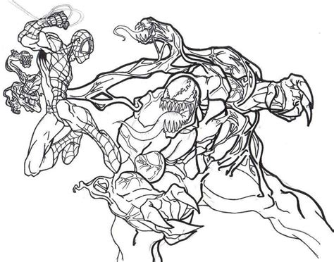 Spiderman Vs Venom Drawings posted by Ethan Sellers