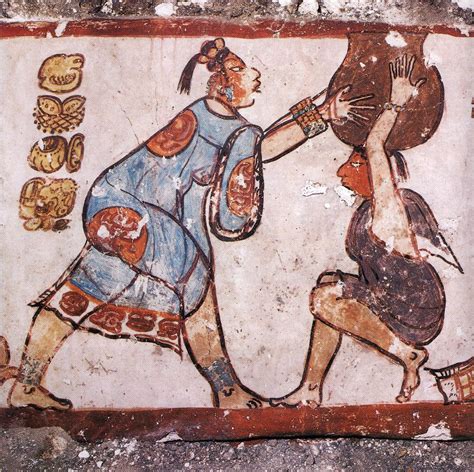 Women Of Antiquity — Jeannepompadour Ancient Mayan Murals With