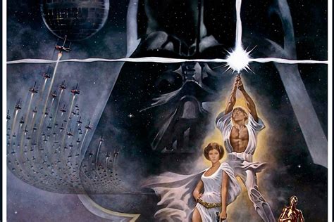 This Illustration Of The Entire Star Wars Episode Iv Plot Is Over 400