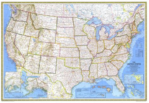 National Geographic Us Map Printable New Download Map Usa National