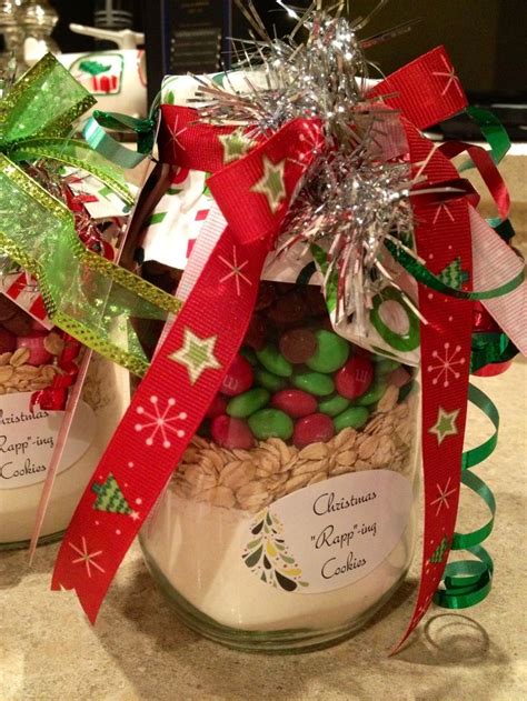 Christmas Cookies In A Jar I Wanna Make These As Ts This Year
