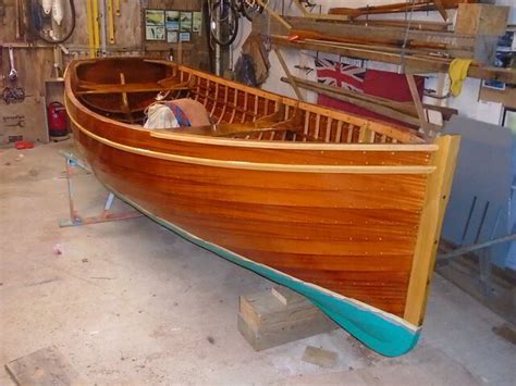 Nick Smith Hand Built Wooden Clinker Boat For Sale