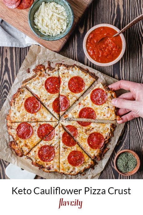 Pizza is one of those meal options that always seems to be an ordering situation. Cauliflower Pizza Crust | Recipe | Cauliflower pizza, Keto cauliflower, Pizza crust