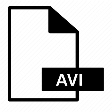 Avi Format Illustration Vector Extension Icon Download On Iconfinder