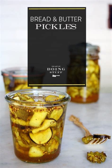 This recipe also comes with a variation for making a hot & sweet pickle. Classic Bread and Butter Pickles | Recipe | Pickle butter ...