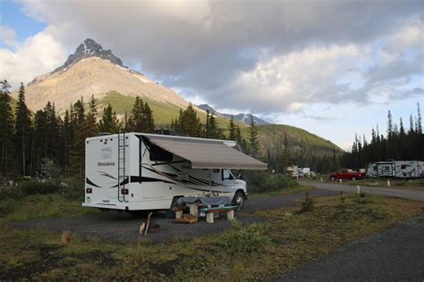 Silverhorn Creek Campground Banff National Park Alberta Canada