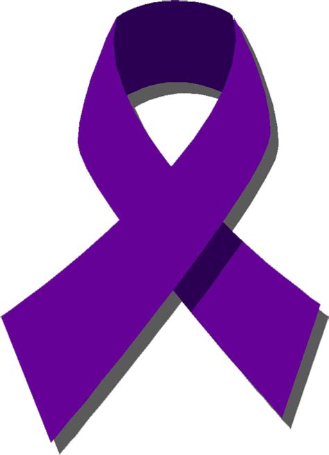 Purple Awareness Ribbon Png Photos Domestic Violence Ribbon Clipart