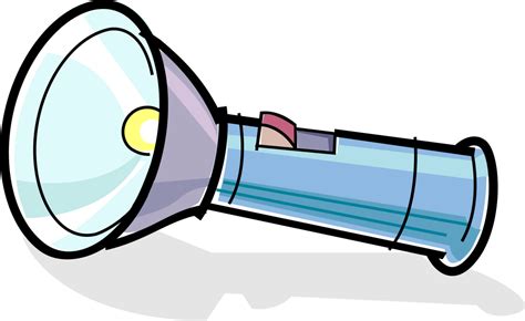 Vector Flashlight Torch Png File Png Mart